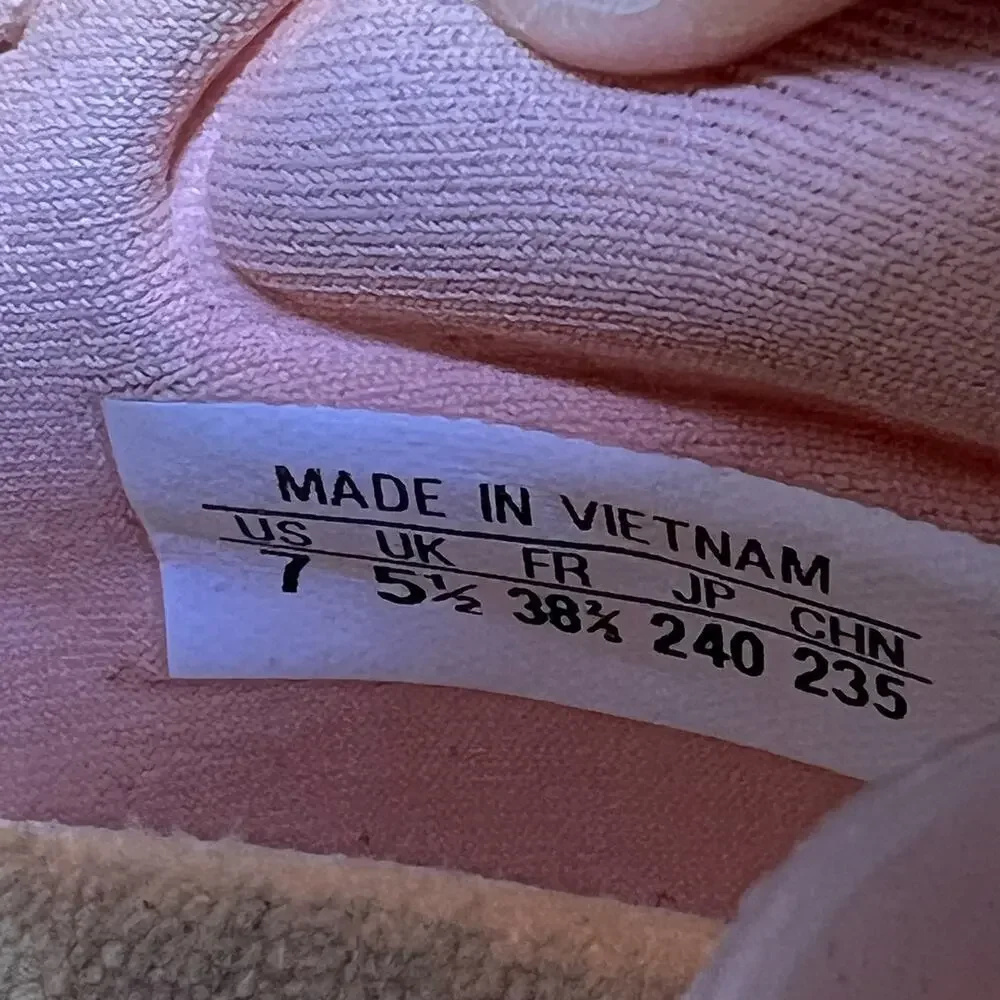 Adidas Ultraboost 21 Womens Ambient Blush Pink Athletic Running Shoe FY3953 Sz 7